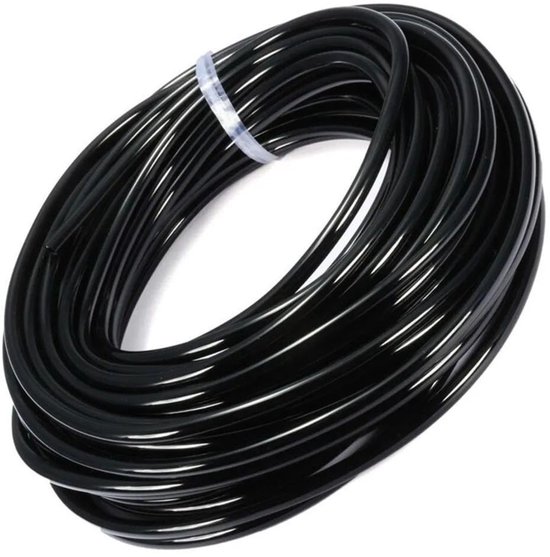 Garden Irrigation Hose, 10 m, Flexible Drip System Connecting Pipe, Inner Diameter 8 mm, Outer Diameter 11 mm, Above and Underground, for Garden Irrigation, green van Merkloos