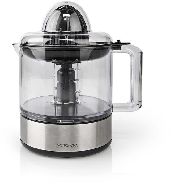 Gastronoma 18230101 - Citruspers - 40 W - 0.8 L - Zwart / RVS van Merkloos