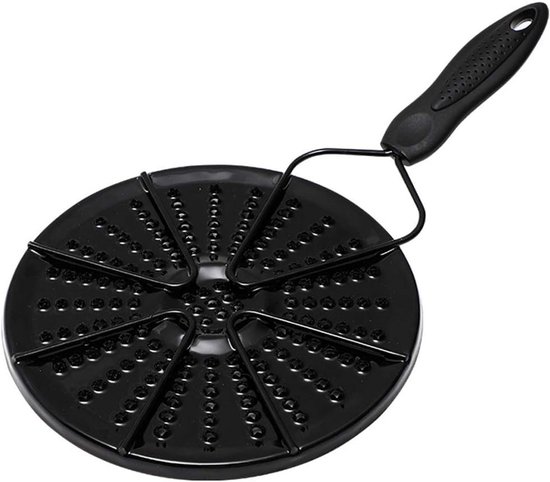 Geëmailleerde Warmhoudplaat voor Gaskookplaten – Gietijzeren Onderzetter voor Moka Pot en Kleine Pannen