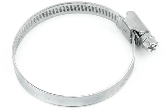 GEKO Stalen slangklem - verstelbaar 32-50 mm - 9 mm breed - corrosiebestendig - 25 stuks van GEKO