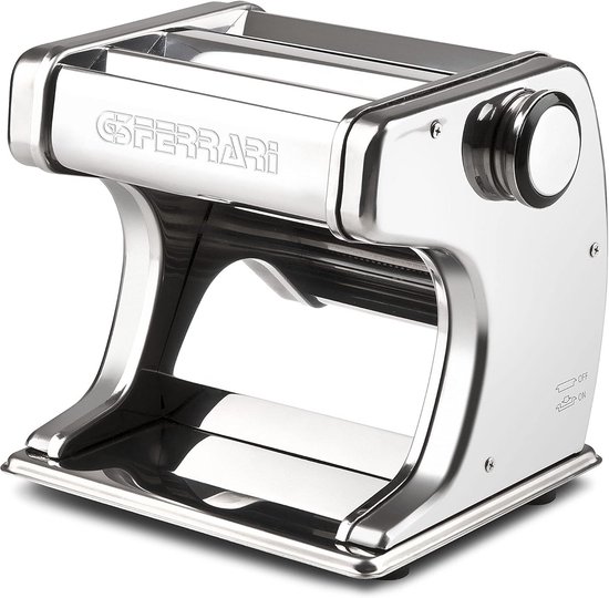 Gemotoriseerde Pastamachine van RVS voor Verse Lasagne, Spaghetti en Tagliatelle (7 Diktes) van Merkloos