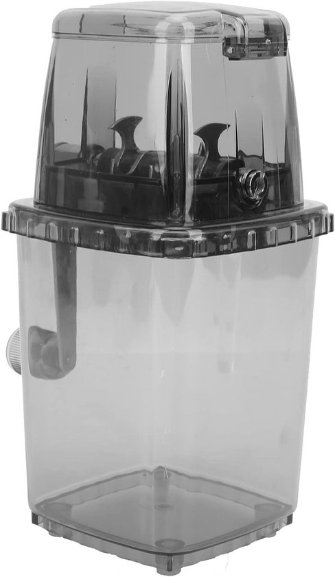 Generic Handmatige Boilie Ice Crusher Efficiënte Hand Crank Ice Blenders Keukenbar IJsbrekers voor Liefhebbers van Visaas - PP-materiaal