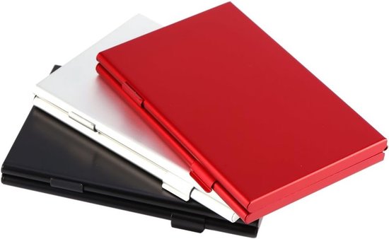 Geoptimaliseerde titel: Georganiseerde SD Kaart Houder met EVA Pad en Kwalitatief Aluminium voor 6 SD Kaarten - Ideaal voor Fotografie Enthousiastelingen en Reisgebruik van Merkloos