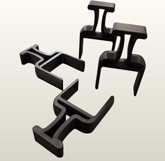 Gereedschapsset (4 stuks) sleutels, zwart, compatibel met Gardena SILENO City Life Minimo, compatibel met Husqvarna robotmaaier (zoals 00059-32.156.01) (zwart)