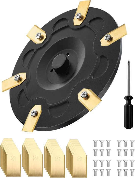[Gereedschapsset] Messenplaat + 30 messen + 30 schroeven compatibel met Segway Navimow i105E, i108E, i110N, i205 AWD, i208 AWD robotmaaier, reserveonderdelen - messchijf voor robotmaaier