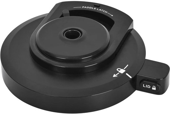 Geschikt voor de buitenste deksels van de Ninja Creami NC301, NC299 en NC300, vervangende komdeksels, BPA-vrij, duurzaam en lekvrij. van Merkloos