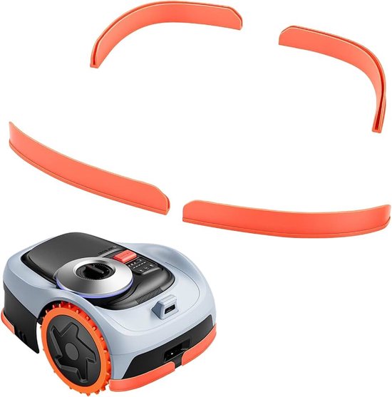 Geschikt voor Segway Navimow i105e i108e robotmaaier, bumper tuning-bescherming, plakt niet, eenvoudig te plaatsen