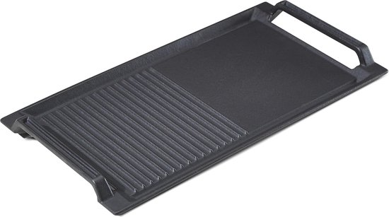Gietijzeren Grillplaat voor Inductie - Multifunctionele Braadplaat voor BBQ en Koken