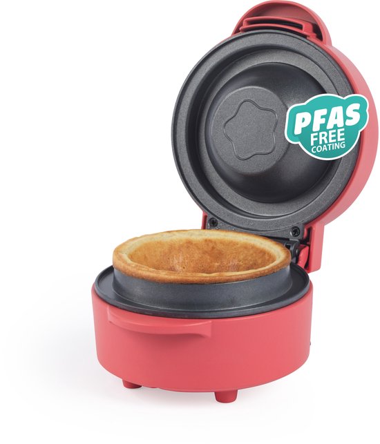 Giles & Posner Funfair Wafelkom Maker - Compact en PFAS-vrij van Giles & Posner