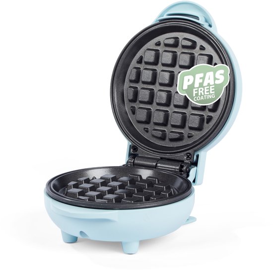 Giles & Posner Mini Wafelijzer - PFAS-vrije antiaanbaklaag van Giles & Posner