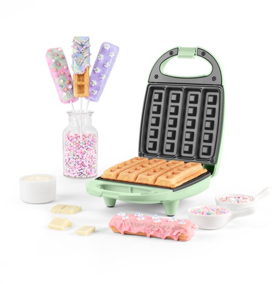 Giles & Posner Stick Waffle Maker - 3 Min Voorverwarmen -520W van Giles & Posner