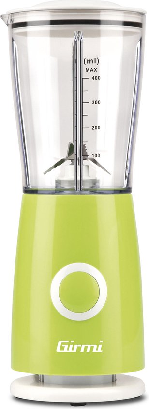Girmi FR0303 blender Blender voor op aanrecht 170 W Groen, Transparant, Wit van Girmi