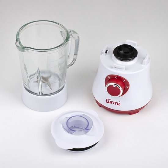 Girmi FR23 blender 0,6 l Blender voor op aanrecht Rood, Transparant, Wit 300 W van Girmi