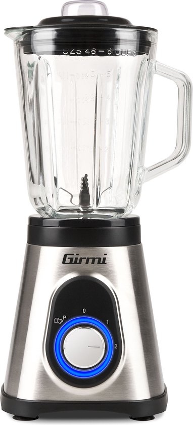 Girmi FR9100 blender Blender voor op aanrecht 700 W Zwart, Roestvrijstaal, Transparant van Girmi