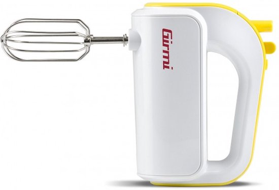 Girmi SB02 Handmixer 170 W Wit, Geel van Merkloos