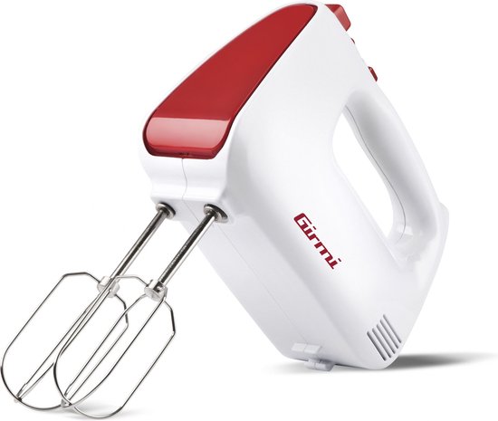 Girmi SB4101 mixer Handmixer 400 W Rood, Wit van Girmi
