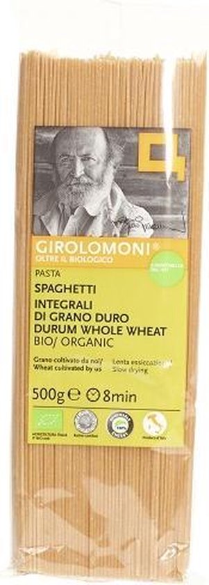 Girolomoni spaghetti volkoren BIO (4 zakken á 500gr) van Merkloos