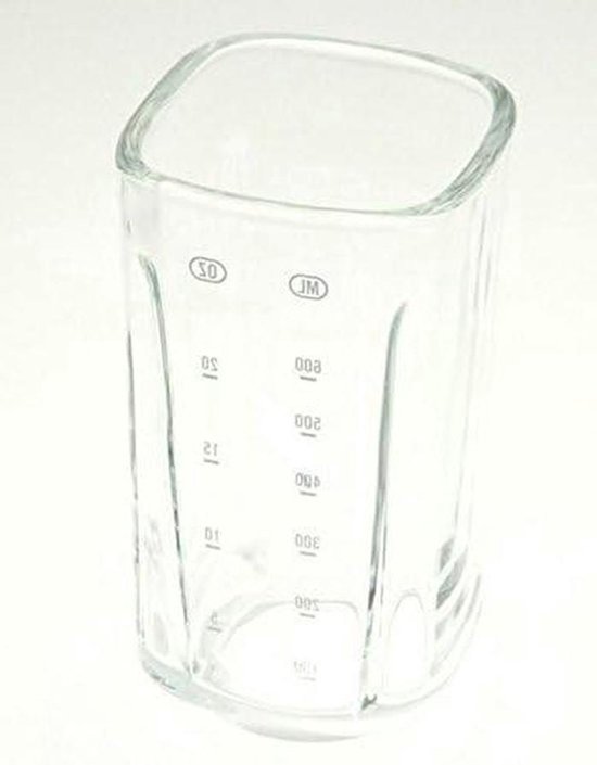 Glazen Blender Pot - Reservekan Mixer - Smoothies Bereiden - Origineel Onderdeel - 1.5 Liter - Transparant