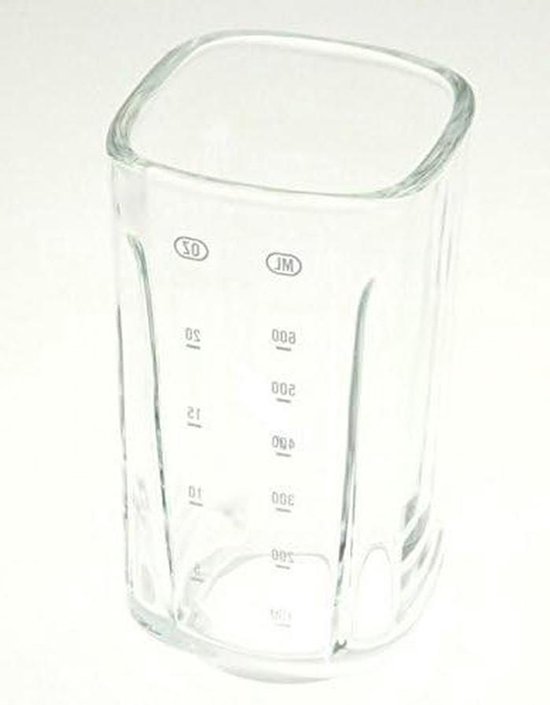 Glazen Blender Pot - Reservekan Mixer - Smoothies Maken - Origineel Onderdeel - 1.5 Liter - Transparant