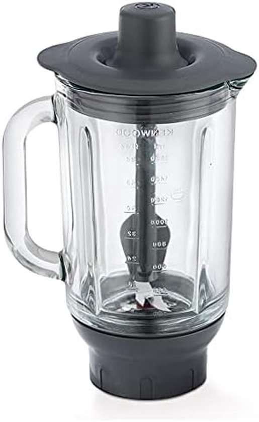Glazen Blenderkan - Mixer Accessoire - Smoothies Maken - Hittebestendig Glas - 16 L - Blauw