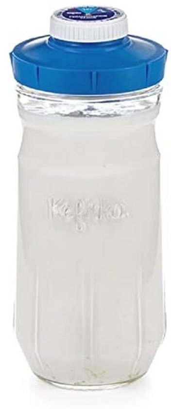 Glazen Jar voor Tweede Gisting van Kefir - 1,4 Liter