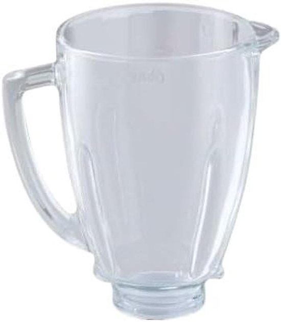 Glazen Kan - Mixer Kan - Smoothies Maken - Hoge Kwaliteit - 5 Cups - Transparant van Merkloos