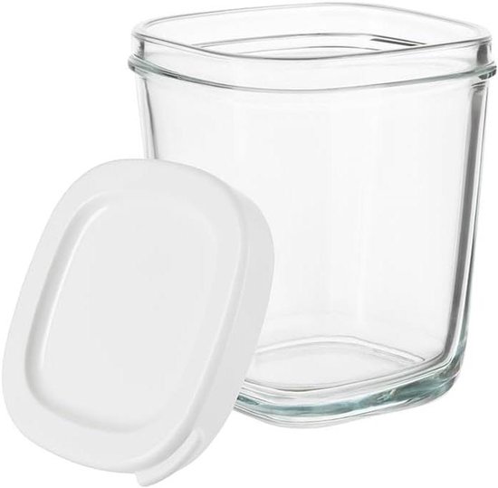 Glazen Yoghurtpotten - Potjes Yoghurtmaker - Zelf Yoghurt Maken - Vaatwasmachinebestendig - 6 x 140 ml - Transparant
