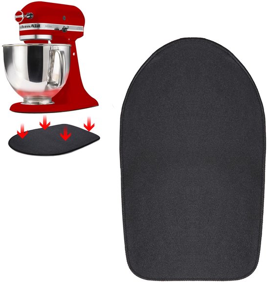 Gleitmat voor KitchenAid keukenmachine, onderlegger voor makkelijk verplaatsen