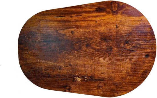 Glijmat Keukenmixer - Houten Textuur Accessoire - Eenvoudige Voedselbereiding - Duurzame Glijdende Lade - 267 x 39 cm - Houtkleur