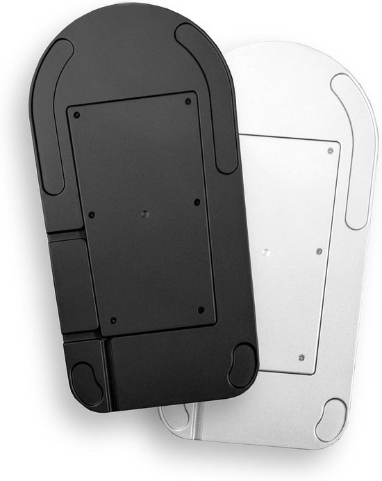 Glijplank Keukenmachine - Apparaat Verplaatser - Keuken Organisatie - Geïntegreerd Kabelvak - 385 x 19 cm - Zwart