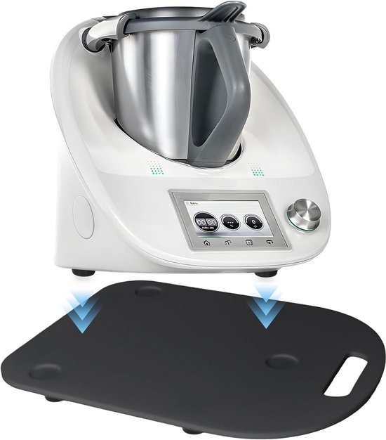 Glijplank met Wielen voor Keukenmachine (TM5/TM6) - Rolplank voor Makkelijk Verplaatsen en Bescherming Werkblad