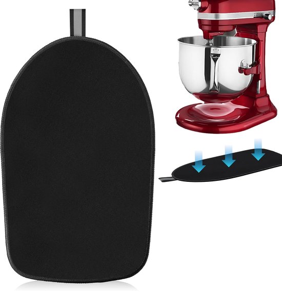 Glijplank voor Kitchens Aids keukenmachine 4,5-5 Qt (4,3 l - 4,8 l), verschuifbare onderlegger voor keukenmachine, ambachtelijke accessoires, glijplank voor Tm6 5K45SS 5KSM125
