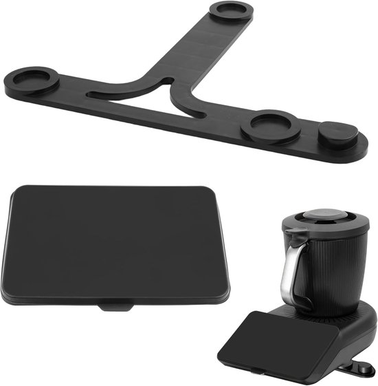Glijplank voor Thermomix TM7 accessoires incl. plank met spatelhouder & display afdekking | gemakkelijk glijden & veilige stand & onzichtbaar ontwerp & displaybescherming