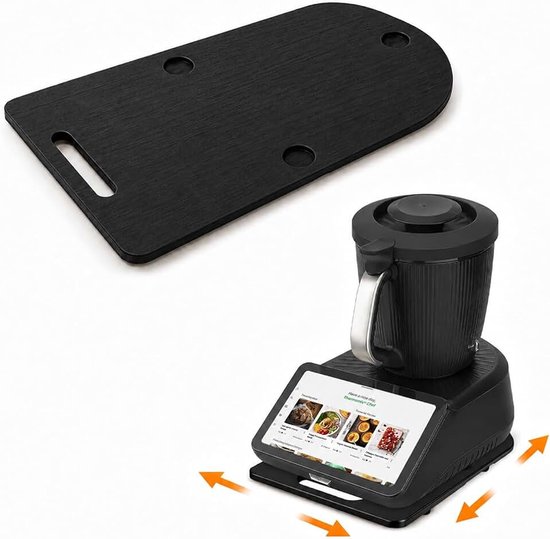 Glijplank voor Thermomix TM7, rolplank voor moeiteloos verplaatsen,Beschermt de gevoelige weegschaal,TM7 Accessoires Slider