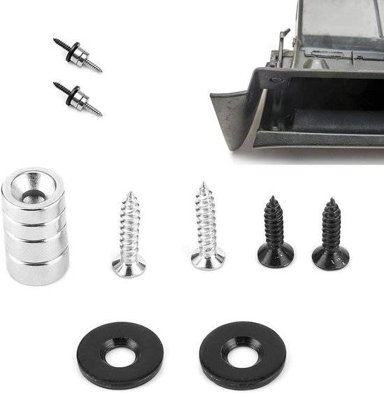 Glove Box Magnet Reparatieset voor MK4 en A4 - Locking Tool Accessoire voor Auto's, Betrouwbare Oplossing voor Kofferbakproblemen van Merkloos