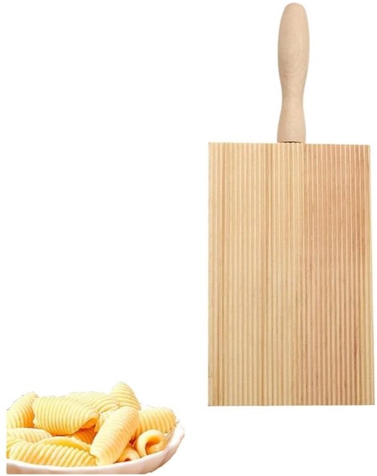 Gnocchi Houten Plank - Pastala Plank - Gnocchi Maker - Voor Eenvoudige Productie van Authentieke Thuisgemaakte Pasta en Boter - Keukenhulpmiddelen - Niet Plakkerig