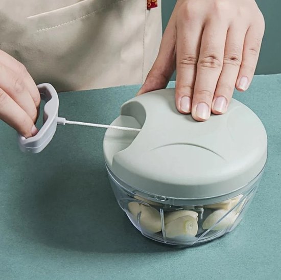 Go Go Gadget - Kitchen Groentesnijder: Uiensnijder & Uienhakker - Trekkoord - Groen