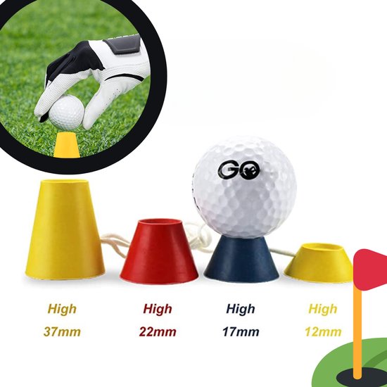 Golf Wintertees - Golf accesoires - Golf tees - Winter tees golf - Wintertee Golfgolfset - Golftrainingsmaterialen - Cadeau - Golftee - Golf wintertee van Parthenon Sports