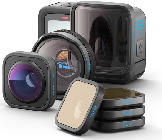 GoPro HERO13 Lens Collection - Zwart van Merkloos