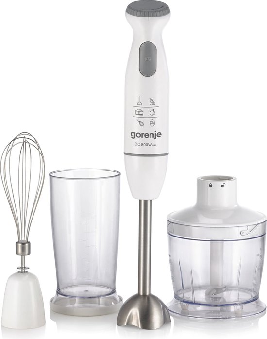 Gorenje Staafmixer Set - HBC804QW van Merkloos