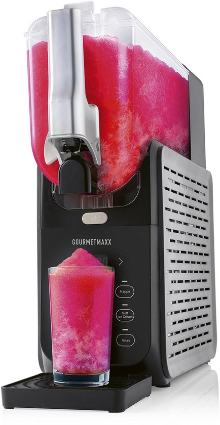 GOURMETmaxx FreezeUp Slush-ijsmachine 2,8L elektrisch met 5 modi voor slushies, milkshakes en softijs tot 10 personen van Merkloos