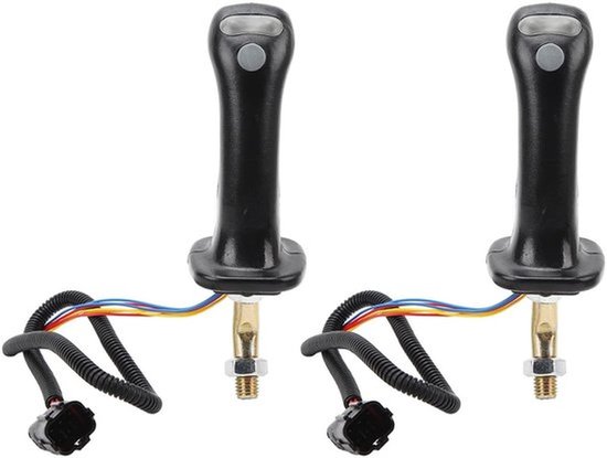 Graafmachine Joystick Ergonomisch - 2 Stuks - Handgrepen - ABS/Aluminium - Perfecte Pasvorm - Vermindert Vermoeidheid - Joystickhandgreep