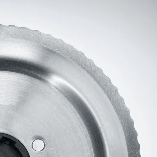 Graef gegolfd mes voor snijmachine UNA - roestvrij staal