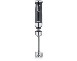 Graef HB602 Staafmixer 1200 W Zwart, Roestvrijstaal van Graef
