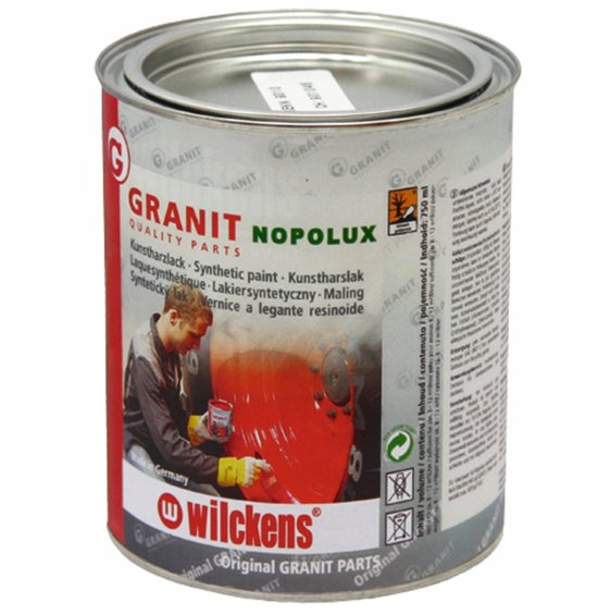 Granite Serie - Lak verf - Sarnowy Bruin - RAL 8007 - 2,5L van Merkloos