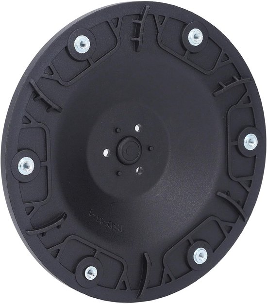 Grasmaaier Schijf, 150,3mm Diameter, 27,2mm Dikte, Nylon, 6 Openingen M4 Draad, Compatibel met Landoid M500 M700 M1000