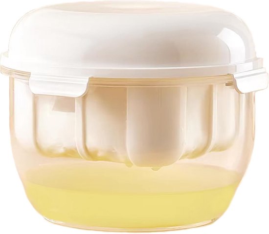 Griekse Yoghurt Zeef 3000 ml - IJzersterk en Lekvrij voor Dikke Yoghurt en Sap van Merkloos