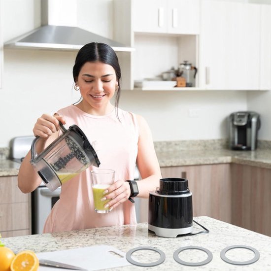 Grijze O-Ring Blender Pakking Vervanging voor Blenders - Hoogwaardige Afdichting - Compatibel met verschillende blenders - Duurzaam materiaal