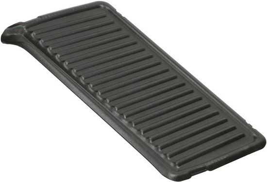 Grillplaat - Bakplaat - Grillen - Origineel onderdeel - Rectangular - Zwart