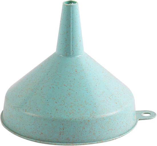 Groene Plastic Keuken Trechter voor het Vullen en Overbrengen van Eetbare Olie, Wijn en Vloeistoffen van Merkloos